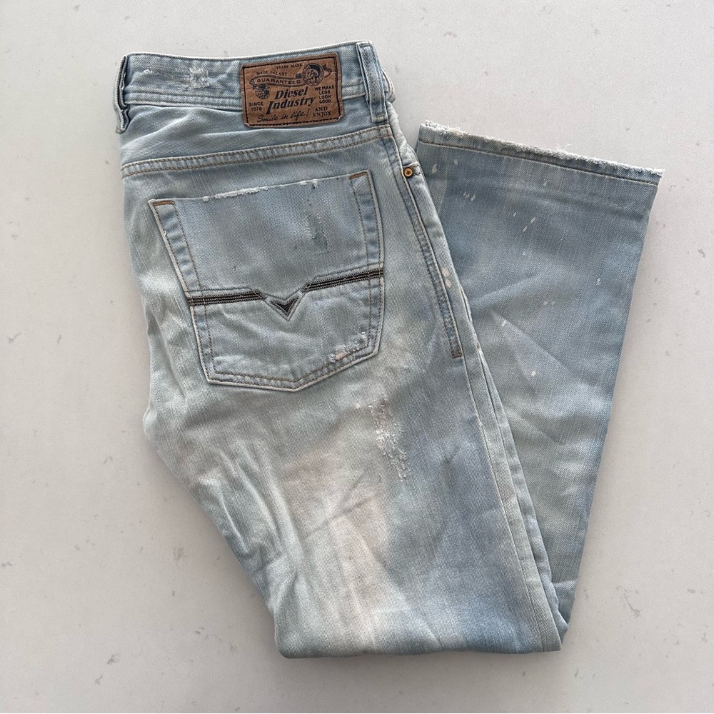 DIESEL ZATINY JEANS IN LIGHT BLUE (WASH 008VE)